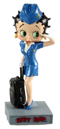 Betty Boop - Hôtesse de l'Air 