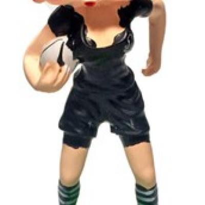 Betty Boop - Joueuse de Rugby 
