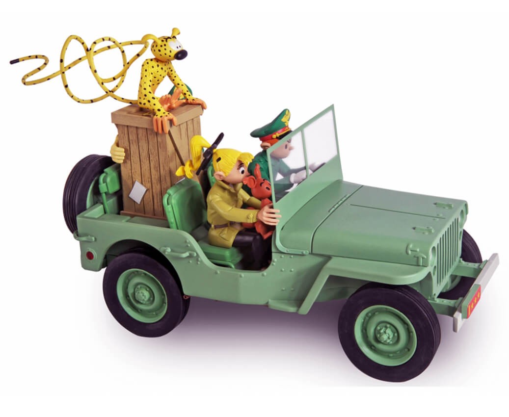 Figures & Vous - Garage de Franquin - Jeep Wyllis MB