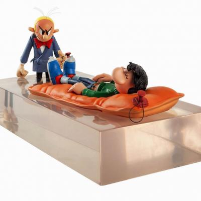 Figures & Vous - Cases de Franquin - Gaston & Fantasio l'Inondation